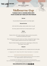 Load image into Gallery viewer, Walkers Arms Events Centre presents Melbourne Cup Day Lunch 2026 - Tuesday November 3