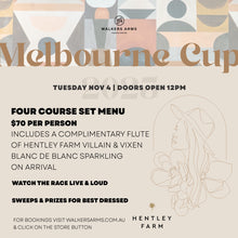 Load image into Gallery viewer, Walkers Arms Hotel Melbourne Cup Day Lunch  2025 - Tuesday November 4